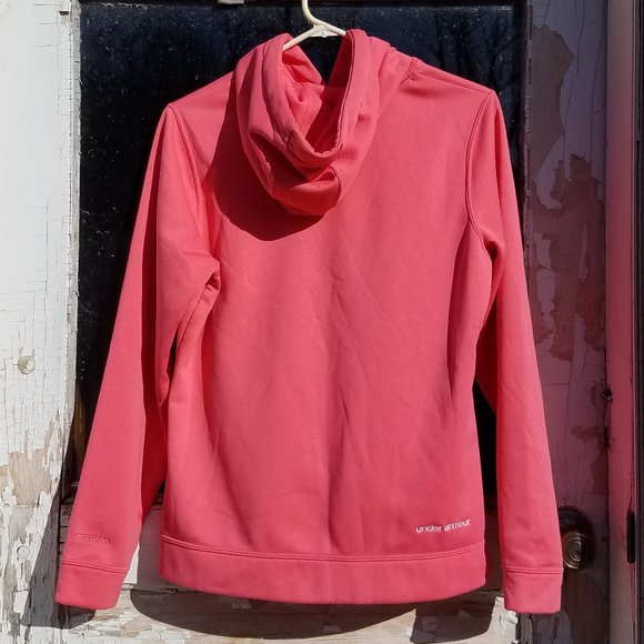 Under Armour Pink Coldgear Storm Armour Fleece® Hoodie w/ Realtree Logo - Picture 4 of 16